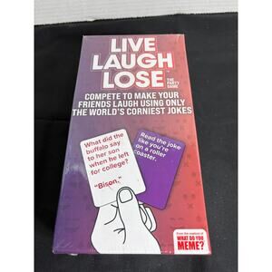 LIVE LAUGH LOSE THE PARTY GAME